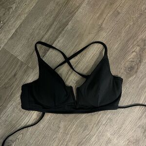 Black swimsuit top